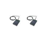 2 Set of Sewing Machine Foot Control Pedal 220V Professional Black with 1M Power Cord