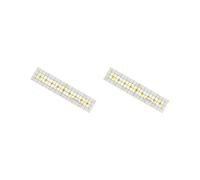 2 set of Sewing Ruler Clear Ruler for Simple Quilting Designs Tailors DIY Tools 10 cm