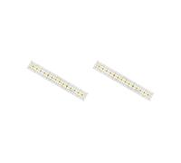2 set of Sewing Ruler Clear Ruler for Simple Quilting Designs Tailors DIY Tools 15 cm