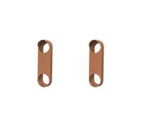 2 Set of Silicone Cover Protective Skin Case for Door Bell Wired 2022 Dark Brown