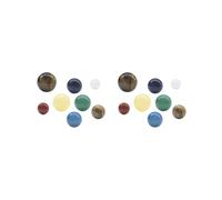 2 set of Solar System Planet Handmade Eight Planets Stones for Home Office Classroom bagged