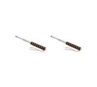 2 Set of Stainless Steel Hollowing Drum Hammers Tile Hollow Inspection Tool for Tiles 160cm