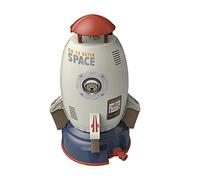 2 set of Summer Rocket Sprinkler Toy Water Pressure Lift Toy for Garden Party Holiday white