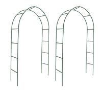2 set Pergola Garden Arbour Climbing rose Arch Gate Archway Outdoor Plant IRON