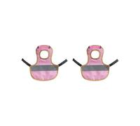 2 set Pet Reflective Vest Chicken Poultry Hen Saddle For Poultry Chicken Pink