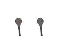 2 set Pickleball Sweet Spot Paddle Carbon Fiber Pickleball Paddle for Power Adults Black 34.5x13 cm