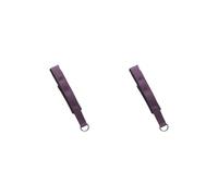 2 set Pilates Strap Lightweight Double Loop Pilates Equipment for Fitness Home Gym Purple