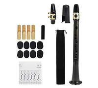2 Set Pocket Saxophone Kit - Portable Pocket Sax With 4 Reeds And 8 Tooth Pad | Alto Mouthpiece Set | Pocket Travel Wind Musical Instrument | Music Brass Tubes Set | For Improving Saxophone Technology