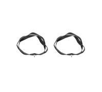 2 set Presta/Schrader Valve Bicycle Inner Tube 700 x 35/43C FV 48mm Presta Valve, Black