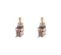 2 set Push Pull Pot/Switch Potentionmeter Electric Guitar Volume Gold A500K