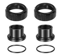 2 Set R0446101 Pump Union Coupling Nut Kit with Tail Piece and O-Ring Replacement Fitting Parts Fit for Zodiac Jandy E-Pump Variable Speed Pump JEP and Stealth SHPF SHPM Series Pool Pumps