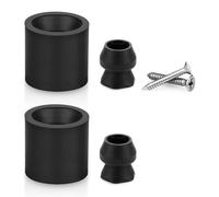 2 Set Rubber Door Stops Retainer Stoppers Buffer Lockers Stoppers Limiter Holder Bumper Holder
