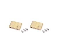 2 set Rustproof Waterproof Brass Tremolo Block High Density Square Professional Small Standard Tremolo Block Stable Guitar Bridge Part