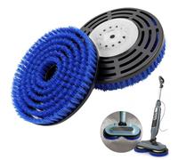 2 Set S8201 Upgrade Steam Replacement Brush Head Compatible with Shark Steam Mop S6002UK/S7000/S7001/S7005/S7201/S7000AMZ/S8000/S8001/S8201, Deep Cleaning Hard Floors, Scratch-Resistant Polishing