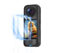 2 Set Screen Lens Protector Film for Insta360 X4 Air, Tempered Glass Screen Protective Film Clear Anti-Bubble HD Lens Hydrogel Films Anti-Dust and Anti-Scratch for X4 Air Camera
