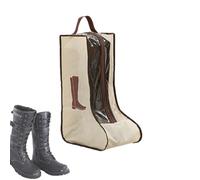 2 Set Shoe Dust Bags for Boots, 28/48cm Wellington Boot Bag with Zip, Portable Boots Protector Bag Dust Proof Travel Shoe Bags with Handle Boot Organizer for Packing Travel and Daily Use