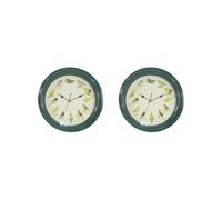 2 set Singing Bird Wall Clock Modern Melody Clock for Dining Room Farmhouse Office