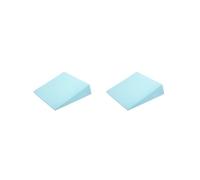 2 set Squat Wedge Block Yoga Wedge Block for Balancing Practicing Pilates Exercise Blue, 32.5x30x9cm