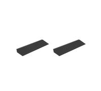 2 set Squat Wedge Blocks EVA Slanting Board Anti Slip Yoga Brick Yoga Wedge Block black