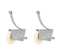 2 Set Stainless Steel Sliding Door Window Roller Pulley Single Upper Wheels (Cam Wheel)