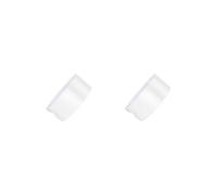 2 set Tennis Racket Head Tape Racquet Frame Guard for Pickleball Badminton Squash White