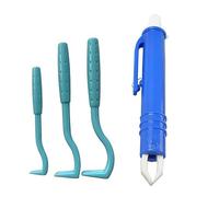 2 Set Tick Remover Kit Tick Remover Tick Hooks Painlessly Remover for Dogs Cats and Humans Pets Safe Twister Kit