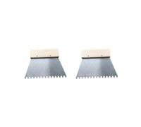 2 Set Tile Trowel Concrete Trowel Steel Trowel Plaster Tiling Tile Flooring Trowel