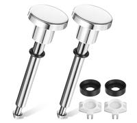 2 Set Tub Spout Diverter Repair Kit with Diverter Valve Stems Cup Seals Gates, Bathroom Shower Diverters, Tub Spout with Diverters Bathtub Leaky Faucet Repair Replacement Parts