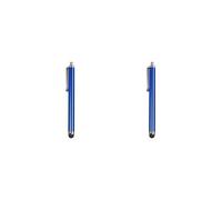 2 set Universal Capacitive Pens Scratch Resistance Touch Screen Pen Lightweight Stylus Smooth Writing Fast Responsive Speed Deep Blue