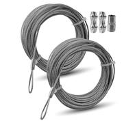 2 Set Universal Lock Latch Release Cable & Clamp Kit Fit for BendPak Rotary 2 Post Lift Thru 10K Capacity Replace 5595113 5595517 FJ7595-1