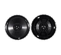 2 Set Wheel Drive Wheel Lawn Mower Compatible with Flymo 1200R Husqvarna Gardena Robotic Lawnmower 574465104