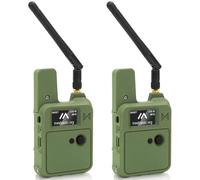 2 Set Wio Tracker L1 Board with 3000mAh Battery & Case Set - Wio SX1262 nRF52840 Module Kit for Ar duino Meshtastic LoRa, Blue Tooth 5.0, GPS GNSS, 1.3" OLED, Battery Type-C Solar Charge (N37, Green)