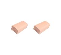 2 set Wood Radius Sanding Block Fingerboard Fretboard Fret Leveling Tool 7.25In