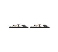 2 set Wooden Zen Sand Box Mini Desktop Sandbox Garden Office Decoration
