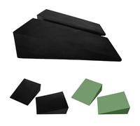 2 Set Yoga Wedge Block, Squat Wedge Block, Slant Board For Calf Stretching, Incline Board For Heel Elevated Squat, Balance Pad For Foot Rehabilitation And Stretching