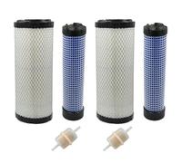 2 Sets 11013-7044 Air Filter，11013-7045 Inner Air Filter for Kawasaki FX850V FX730V FX691V FX801V FX751V FX1000V FH680V for for Kohler C940-C980, CH18-CH1000
