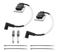 2 Sets 24 584 01-S Ignition Coil Pack Kit Compatible with Kohler CV20 CV25 CH18 CH20 CH22 CH23 CH620 CH621 CH640 24 584 45-S