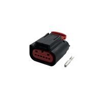 2 Sets 6 Pin Way Accelerator Pedal water proof Socket se/nsor/s Connector Throttle Plug compatible with the 1438153-5 1-1419168-1(Female)