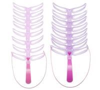 2 Sets 8 Styles Reusable Eyebrow Stencil Kit with Handle & Head Strap, Beginners Eyebrow Shaping Template Makeup Tool for Women Girls
