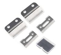 2 Sets Adjustable Clipper Blade Hair Clipper Replacement Blades for Wahl Magic Clip 8148 1006, Super Taper # 8400