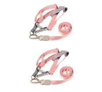 2 Sets Adjustable Dog Harness Pet Supplies for Small Dogs Belt Leash for Dog Walking Dog Leash Dog Harness and Leash Esc