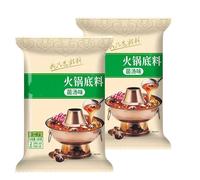 2 Sets Authentic Chinese Hot Pot Soup Base Seasoning, Sichuan Broth Sauce Spicy, from Szechuan China(180g*2 mushroom broth hot pot base)