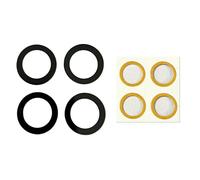 2 Sets Back Rear Camera Lens Glass Rear Lens Glass Replacement for Motorola Moto Razr 2024 Razr 50 XT2453