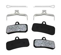 2 Sets Bike Disc Brake Pads Fit Resin Semi-Metallic Brake Pads for Shimano Saint BR-M810 M820 Zee BR-M640 MXT11-2
