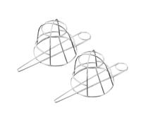 2 Sets Bird Nest Hair Clip: French Hair Accessories For Women - Bun Maker With Stick - Metal Wire Holder Cage Updo Cover For Women Ponytail Chignon Accessories