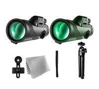 2 Sets Birding Monocular Telescope - 100mm Lens Adventure Viewing Monocular, Zoom Monocular Telescope, Nature Observation Monocular | 80x Magnification Travel Monocular Telescope for Camping Tourism