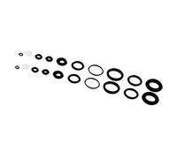 2 Sets Black O-Ring Rubber Seals Suitable for Airbrush Internal Sealing Ring AC084