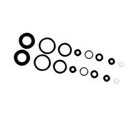 2 Sets Black O-Ring Rubber Seals Suitable for Airbrush Internal Sealing Ring AC085