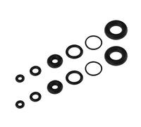 2 Sets Black O-Ring Rubber Seals Suitable for Airbrush Internal Sealing Ring AC100