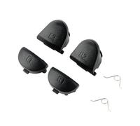 2 Sets Blakc R2 R1 L2 L1 Replacement Trigger Buttons + Springs for PS4 Pro Controller JDM-040 Controllers Accessories PC Games
